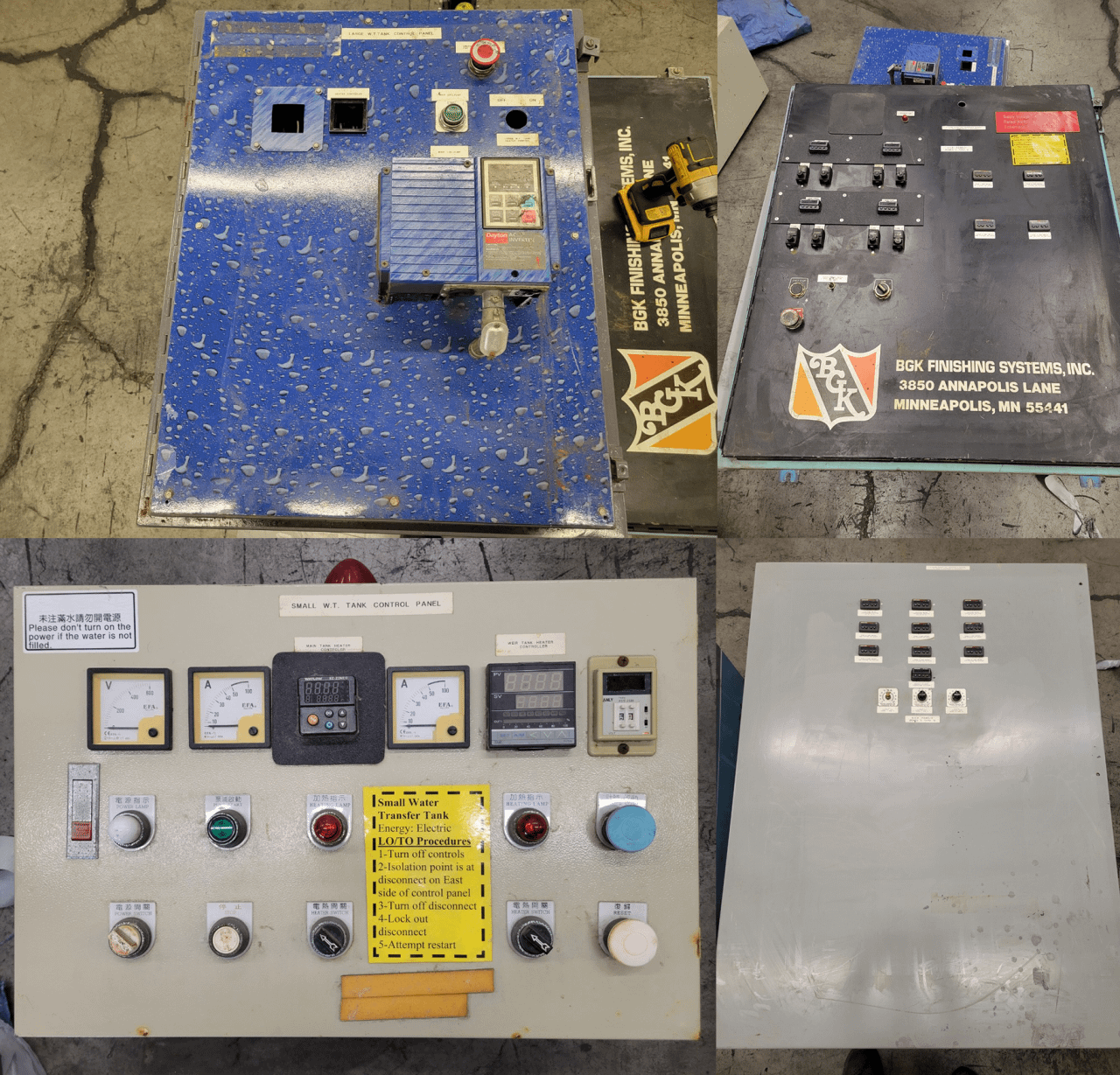 [Custom Panels - 4QTY - Cutler Hammer, SquareD, HPS Internals] $31k+ in Total MSRP - SWITCHGEAR