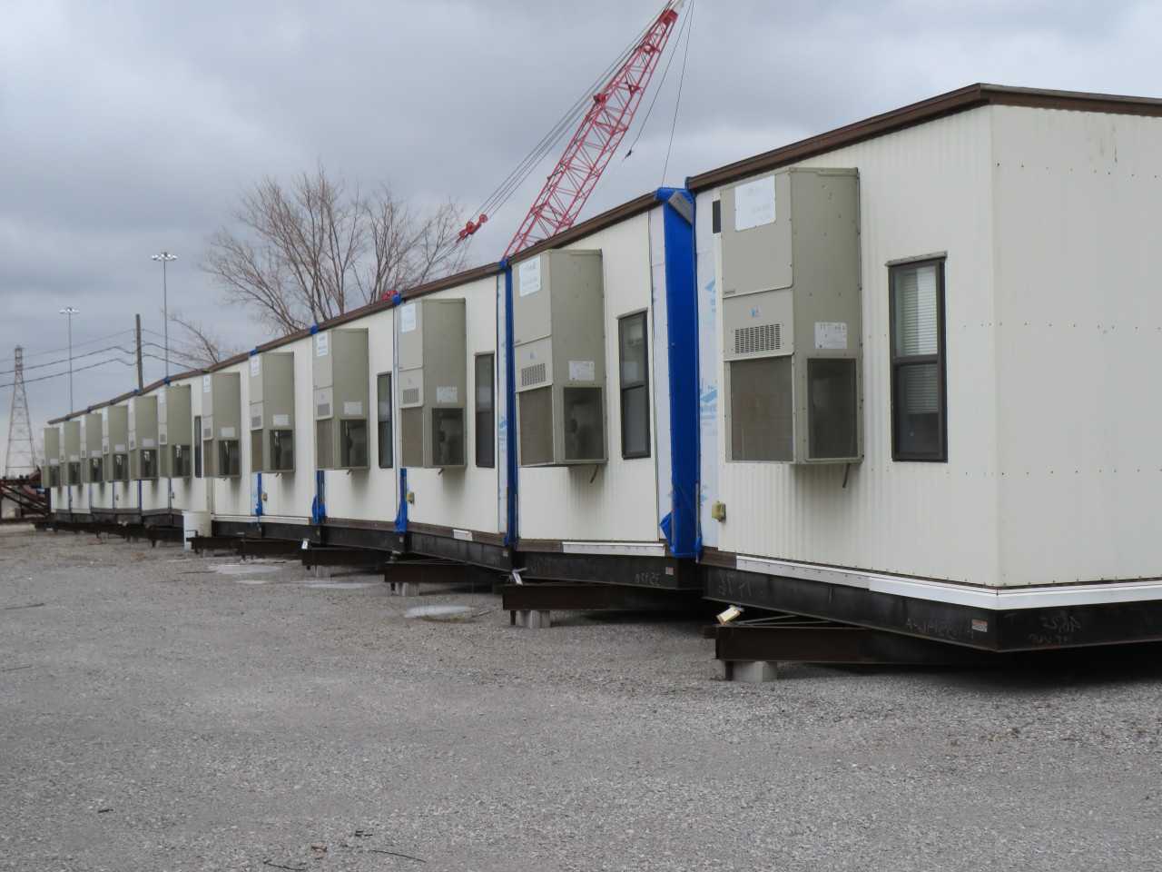 2006 SIX SECTIONS OF MODULAR OFFICES 84' X 72' MODEL 8476 - MISCELLANEOUS