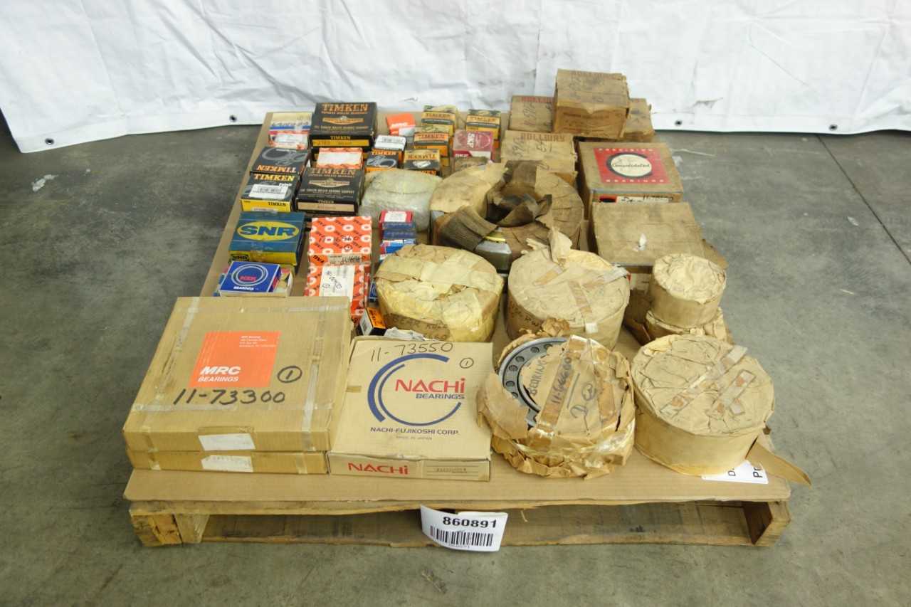PALLET OF ASSORTED ROLLER BEARINGS - BEARINGS