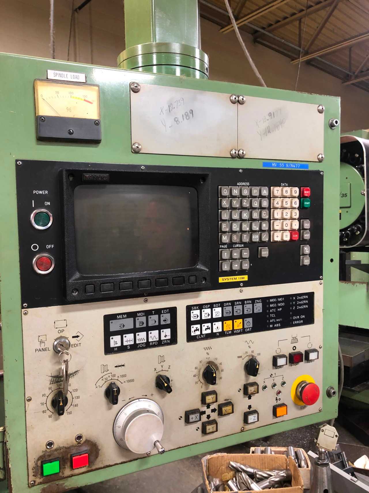 1984 Mori Seiki MV-55 CNC Vertical Machining Center - CNC MACHINING CENTERS