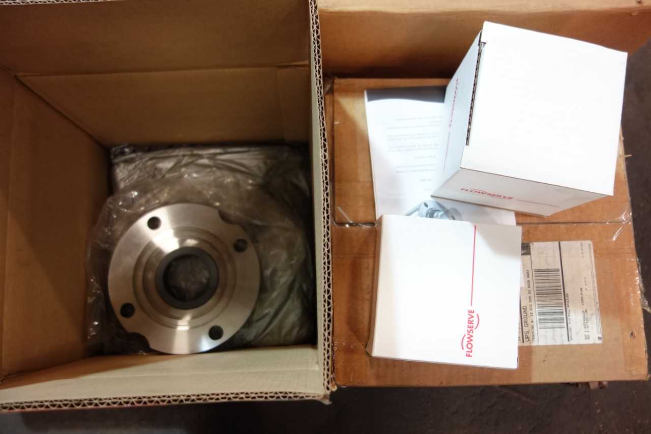 1 PALLET OF ASSORTED PUMP PARTS & ACCESSORIES- FLOWSERVE - PUMPS