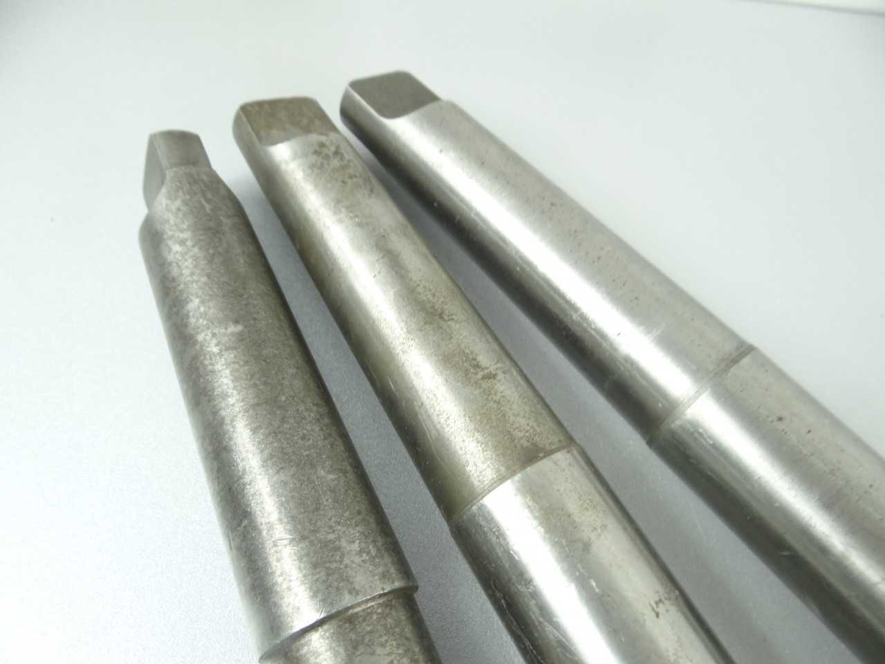 Lot of 3 Carbide Tipped 4MT Expansion Reamers - MACHINING ACCESSORIES & TOOLING