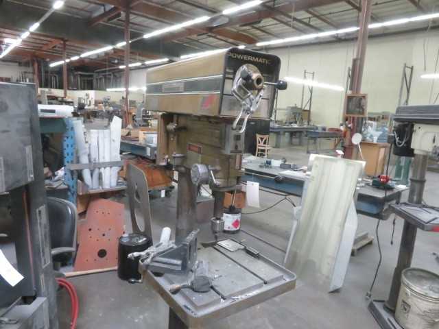Powermatic Upright Drill Press, Model 1200. 20" X 22" table - MISCELLANEOUS