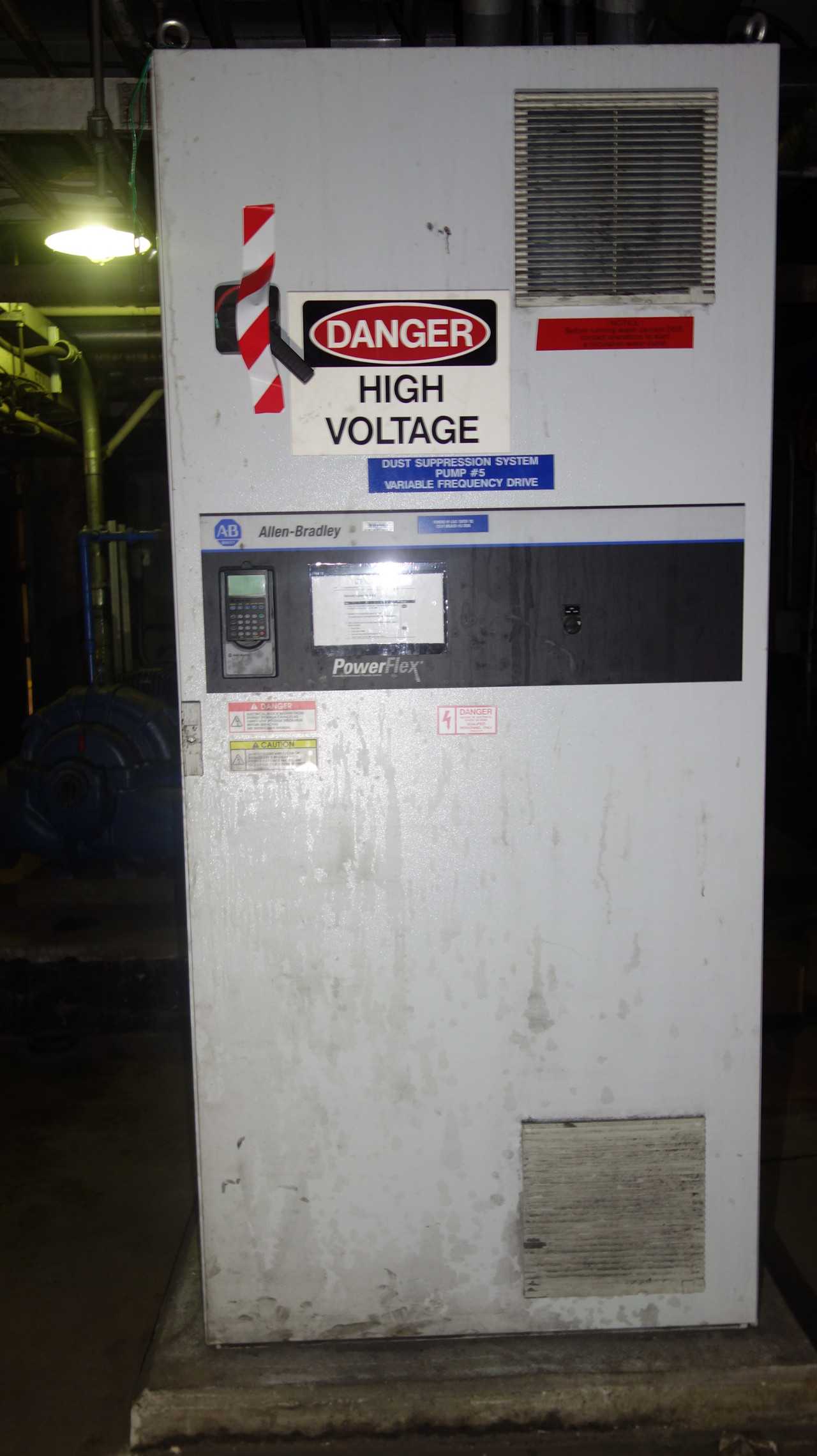 ALLEN BRADLEY POWERFLEX 700 150HP VFD DRIVE - MOTOR DRIVES