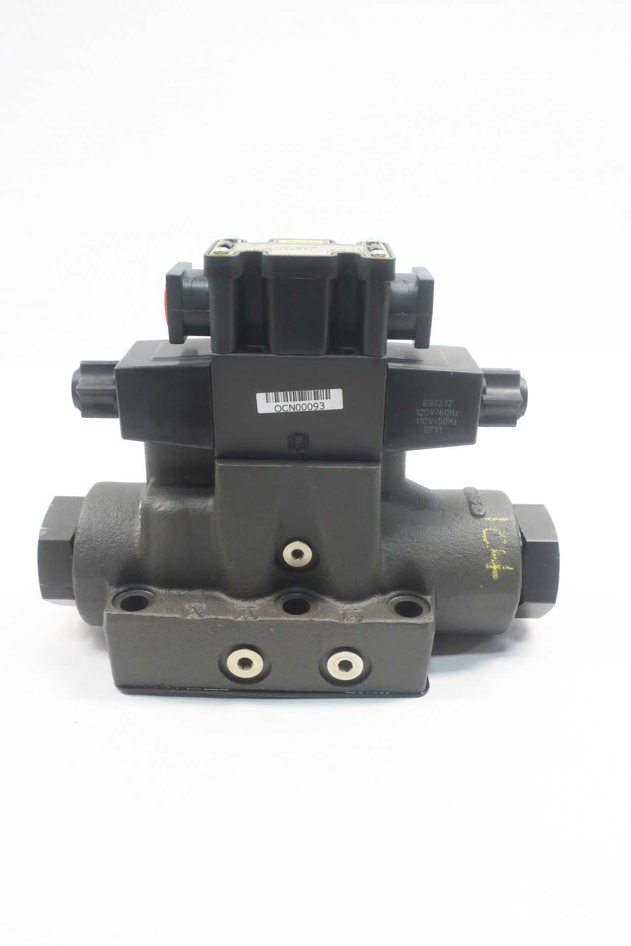 PARKER D61VW001C4NYC 3000PSI 120V-AC HYDRAULIC SOLENOID VALVE - SOLENOID VALVE