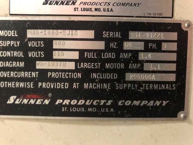 Sunnen 60HZ Hone Machine - MACHINE TOOLING