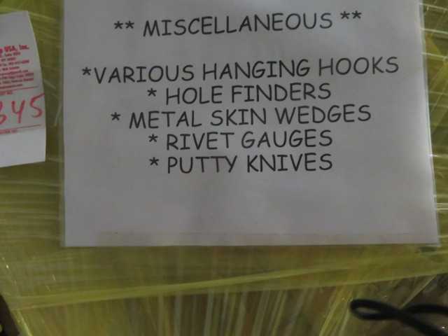 Misc. Hole Finders, Rivet Gauges, Skin Wedges, etc.. - MISCELLANEOUS