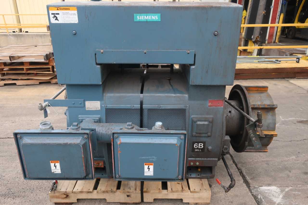 SIEMENS TYPE CG INDUCTION MOTOR 2300V-AC 588Z 400HP 3PH 889RPM - ELECTRIC MOTORS