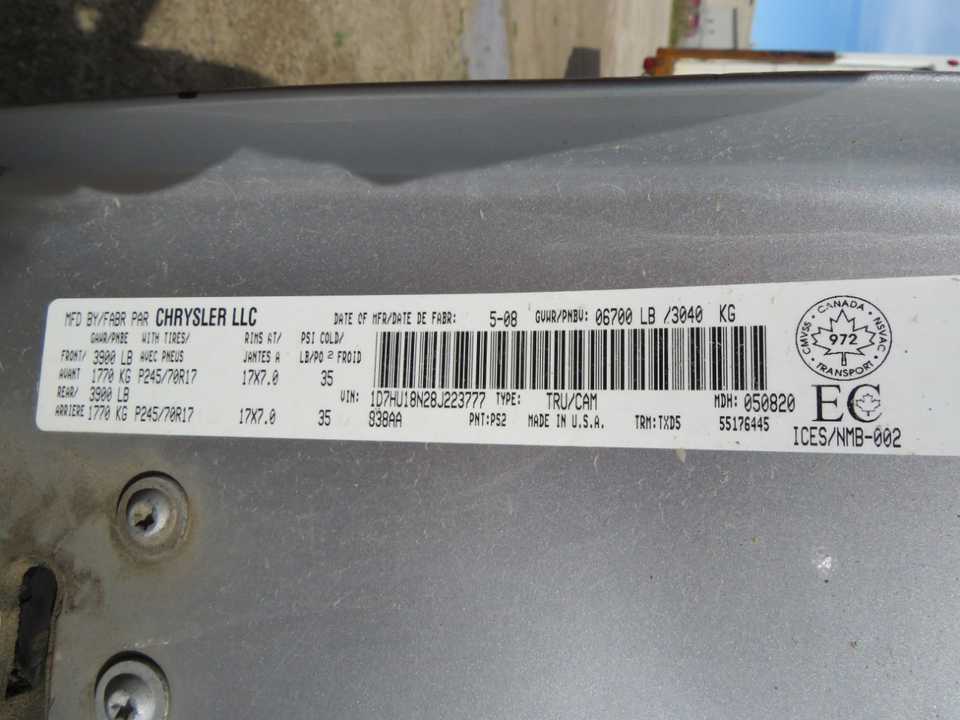 2008 DODGE RAM 1500 4X4 QUAD CAB PICKUP TRUCK - HYDRO EXCAVATOR TRUCKS