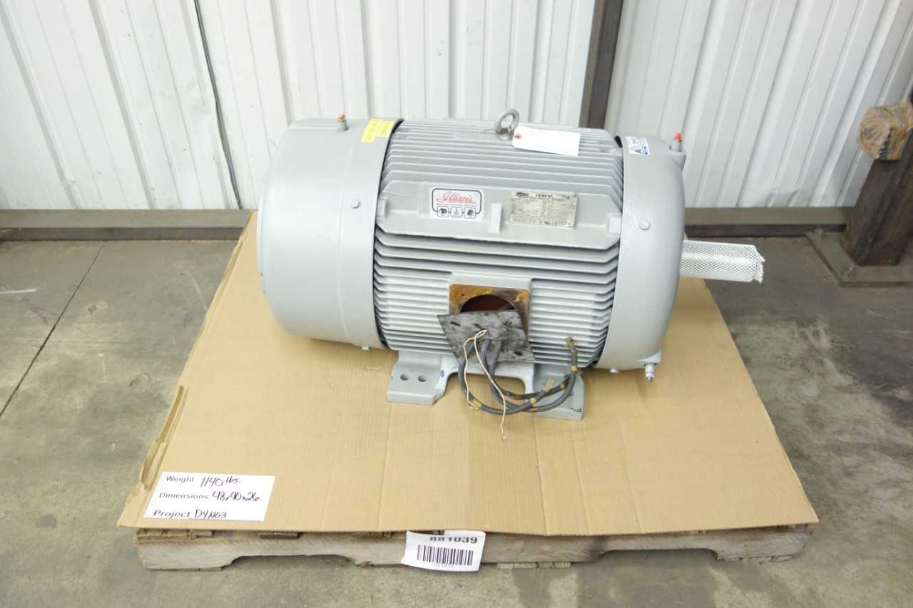 SIEMENS R6ZEESDX NEMA PREMIUM EFFICIENCY MOTOR - ELECTRIC MOTORS