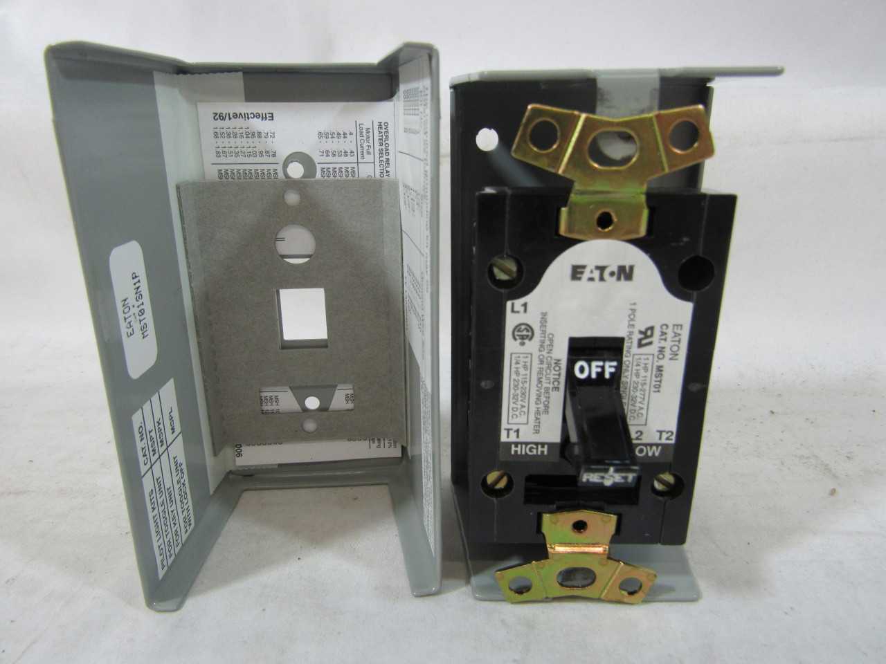 Quantity of 20 New Surplus Eaton MST01SN1P Starter Enclosed Motor Operator 1P 1 Ph - ELECTRIC MOTORS