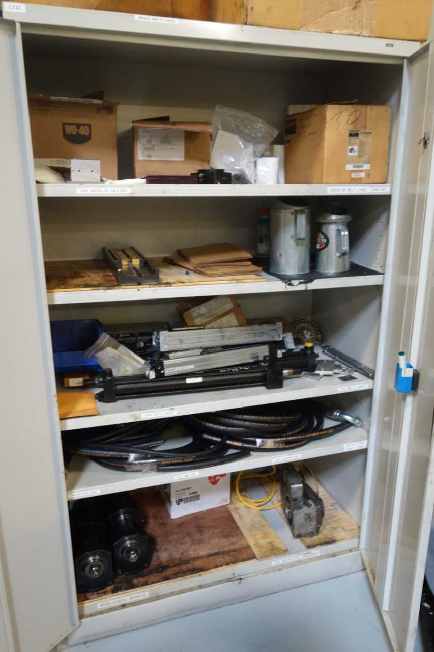 Tennsco cabinet with contents - TOOL STORAGE