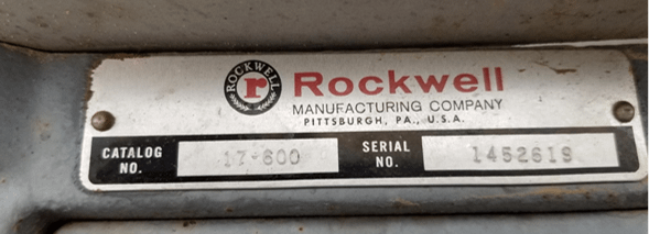 Rockwell Drill Press - UPRIGHT DRILL PRESSES