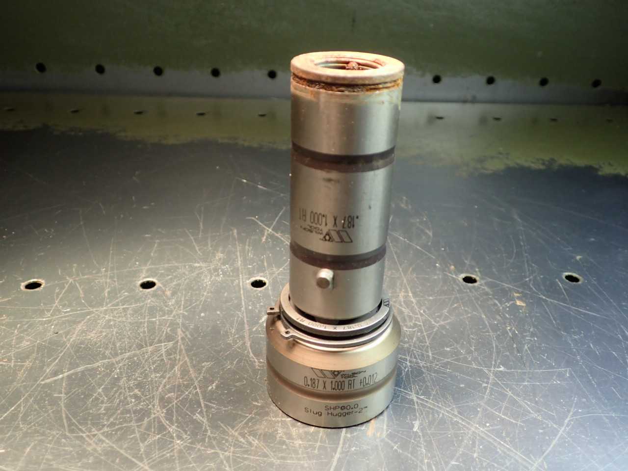 Wilson .187" x 1.000" Rectangular Turret Press Punch Die Stripper Set 1.87" Base - MACHINING ACCESSORIES & TOOLING