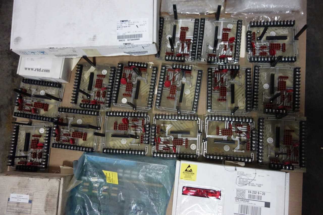 4 PALLETS OF ASSORTED PCB CIRCUIT BOARDS - AUTOMATION & CONTROLS