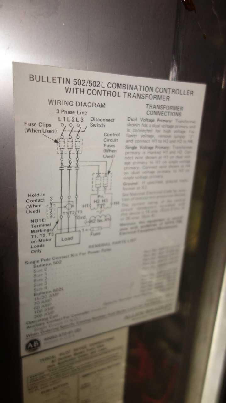 LOT OF 2 ALLEN BRADLEY 500F-COD930 SIZE 2 STAINLESS FUSIBLE COMBINATION STARTER DISCONNECT - AUTOMATION & CONTROLS