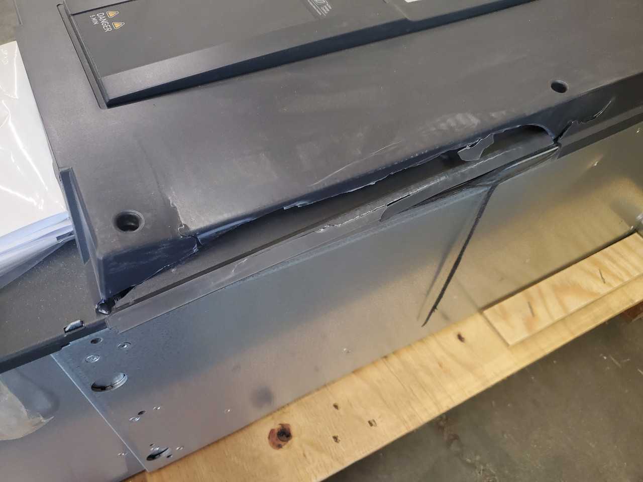 (1) Eaton HMX34AG14021-N VFD 140A 100HP 75KW 400V - MOTOR DRIVES