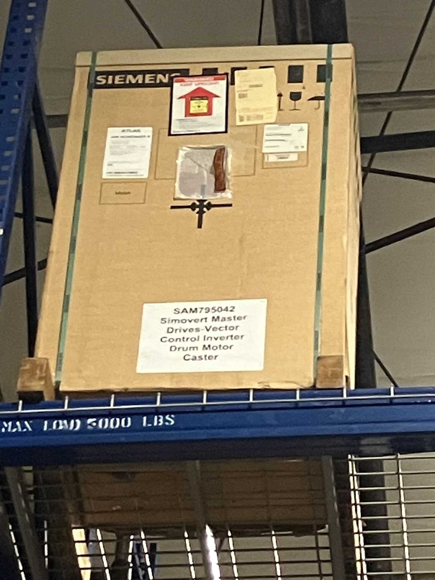 SIEMENS 6SE7031-8TF60 DC TO AC INVERTER - DC TO AC INVERTER