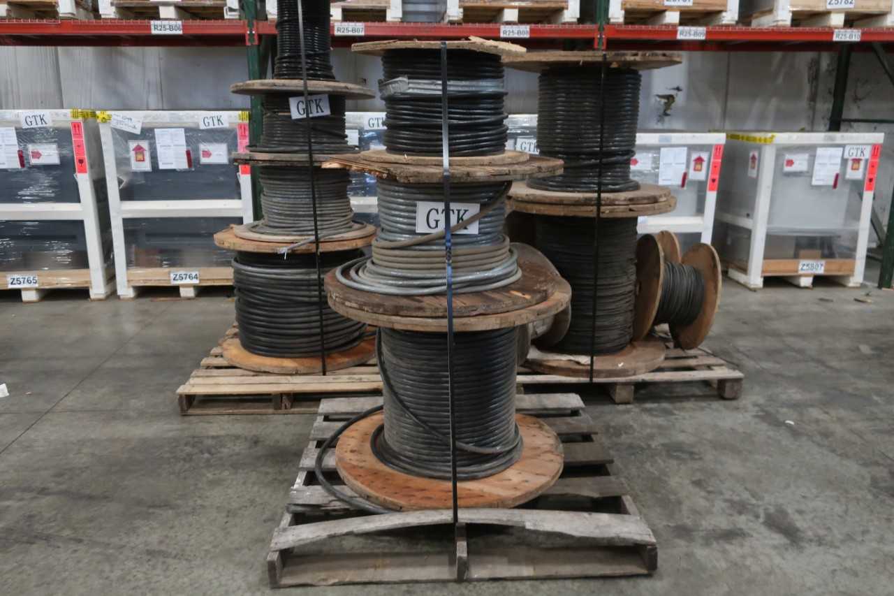 3 PALLETS OF ASSORTED THERMO CABLE WIRE - WIRE MANUFACTURING