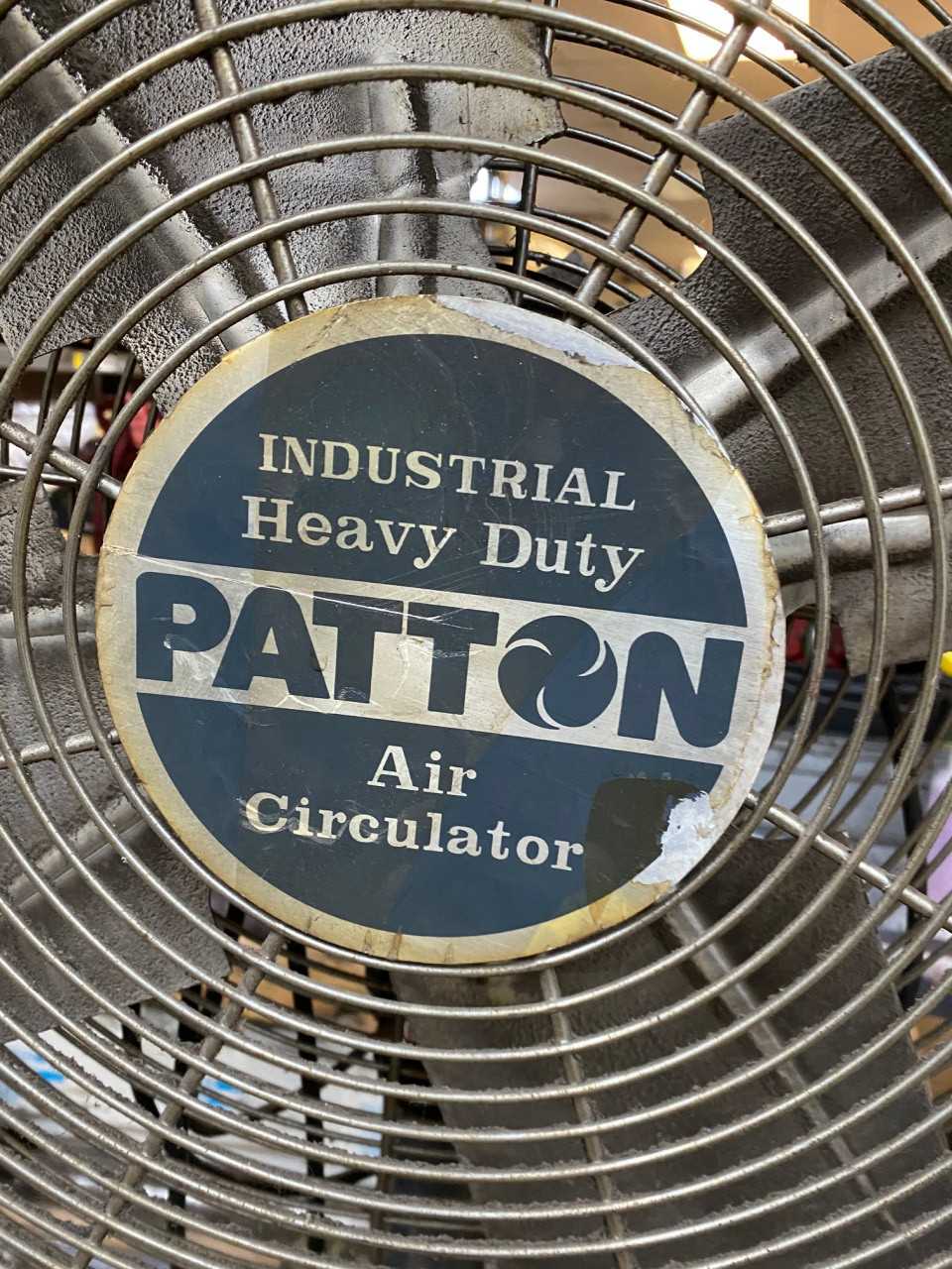 Lot of 2 Industrial Heavy Duty Patton Air Circulator Fans - TEMPERATURE CONTROL COMPONENTS