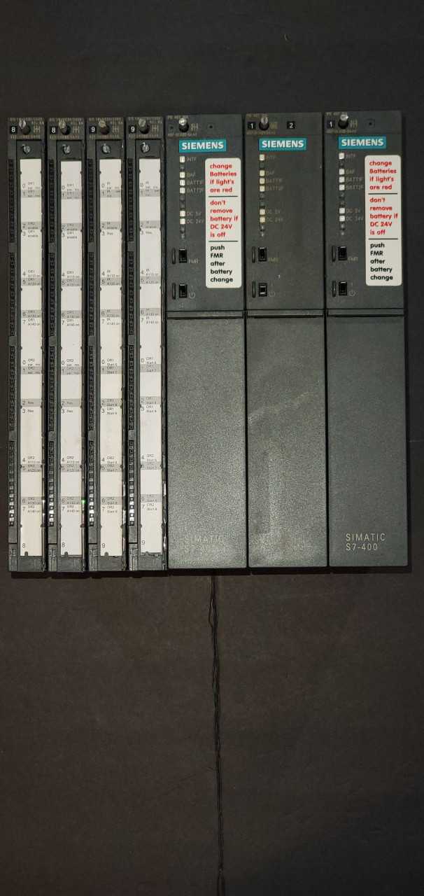 Assorted Siemens PLC cards - AUTOMATION & CONTROLS