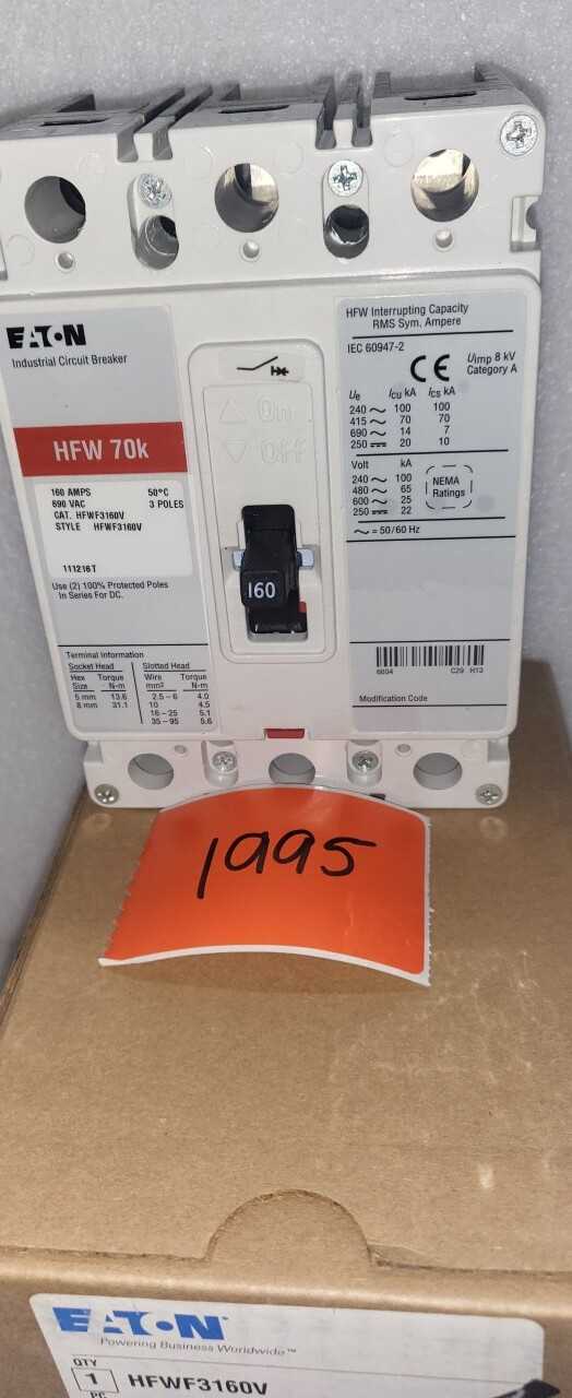 NEW SURPLUS BREAKERS - CIRCUIT BREAKERS