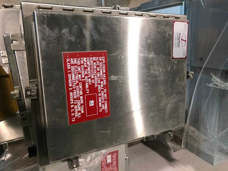 HOFFMAN CONTROL PANEL ENCLOSURE (QTY 8) - ELECTRICAL COMPONENTS