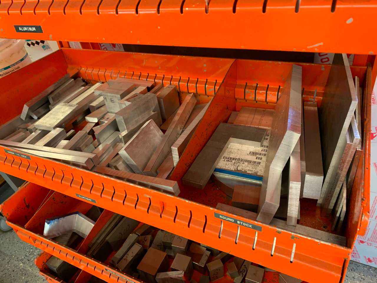 Miscellaneous Materials (Cart Not Included) - ROLLING CARTS