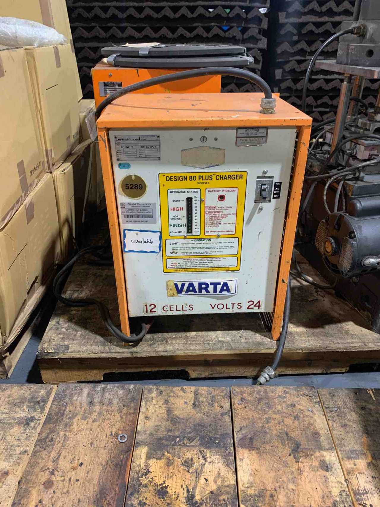 Varta LA12B450B Design 80 Plus Charger - INDUSTRIAL PARTS