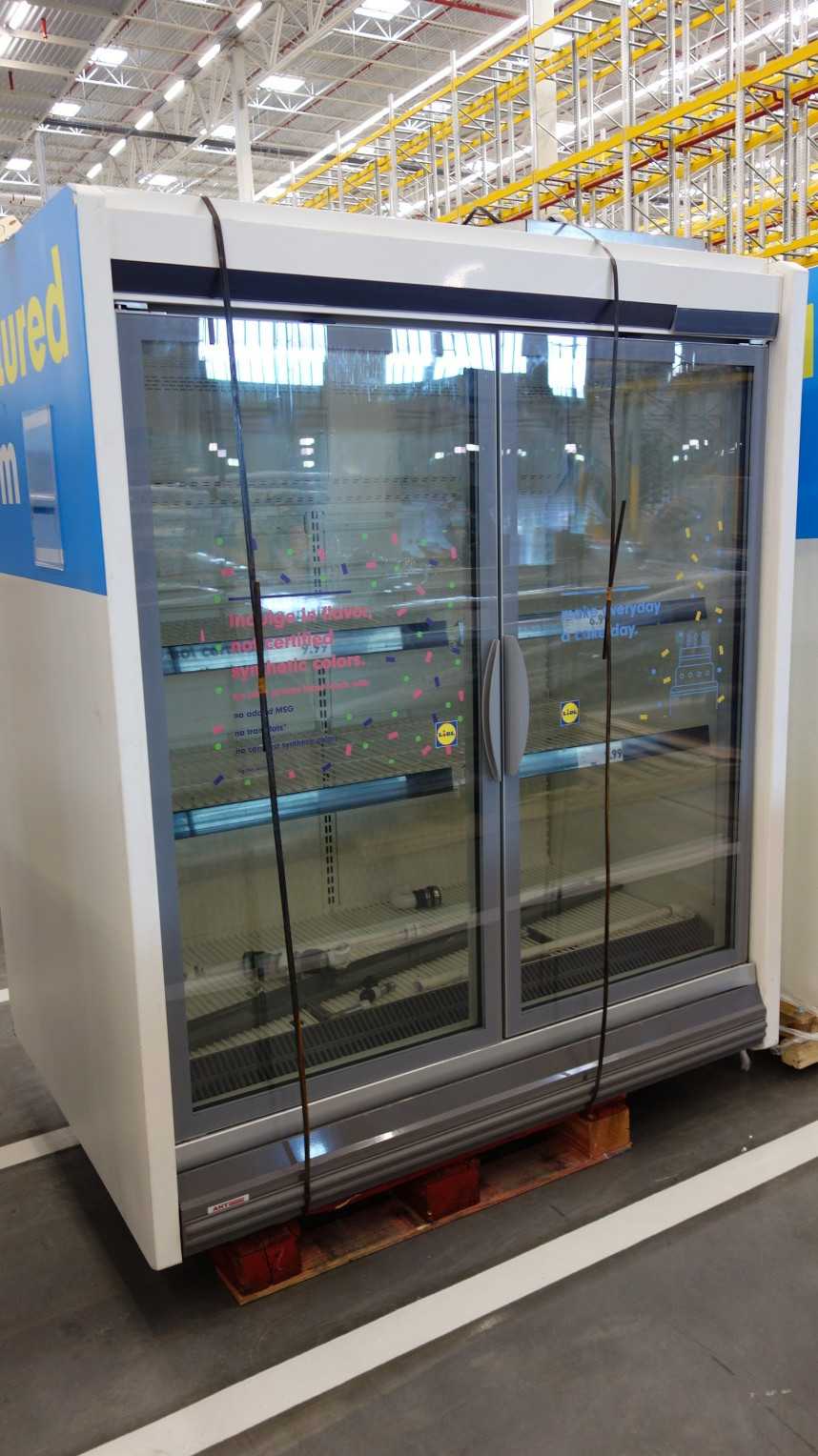 AHT VENTO GREEN MC FREEZE 156 2 DOOR MULTI-SHELF CHEST CAKE FREEZER 1.050W 208-240V-AC - 