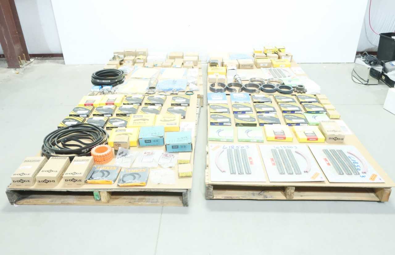 4 PALLET OF ASSORTED INDUSTRIAL PARTS - INDUSTRIAL PARTS