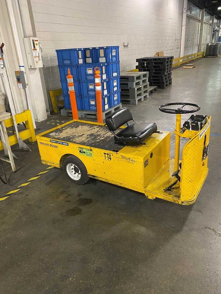 Taylor Dunn 3 Wheel Tugger - MATERIAL HANDLING