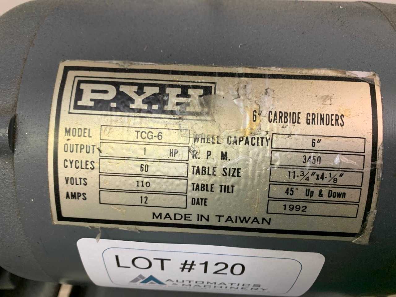 PYH Carbide Grinder - GRINDING MACHINES