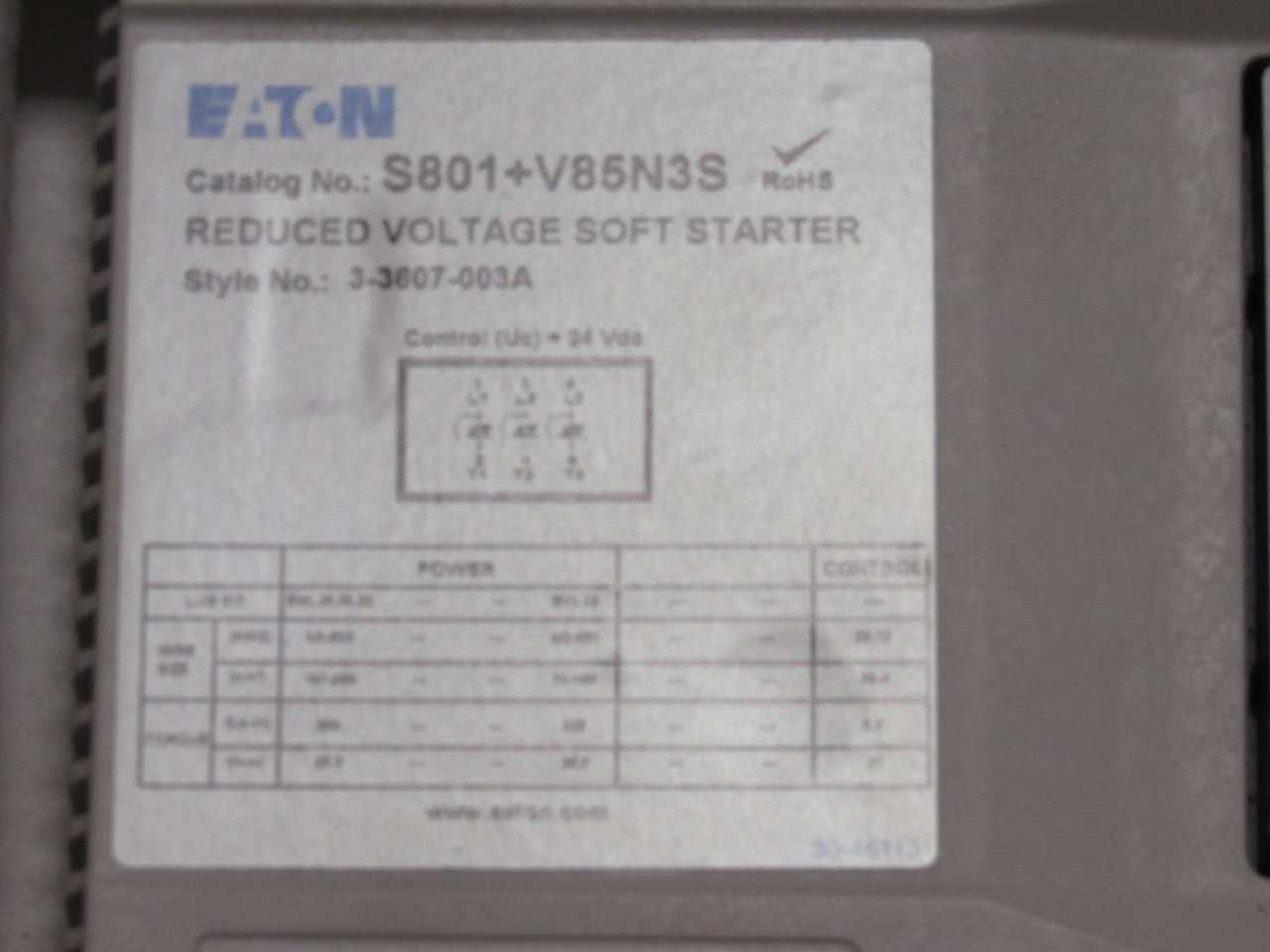 Eaton Soft Starter - MOTOR STARTERS