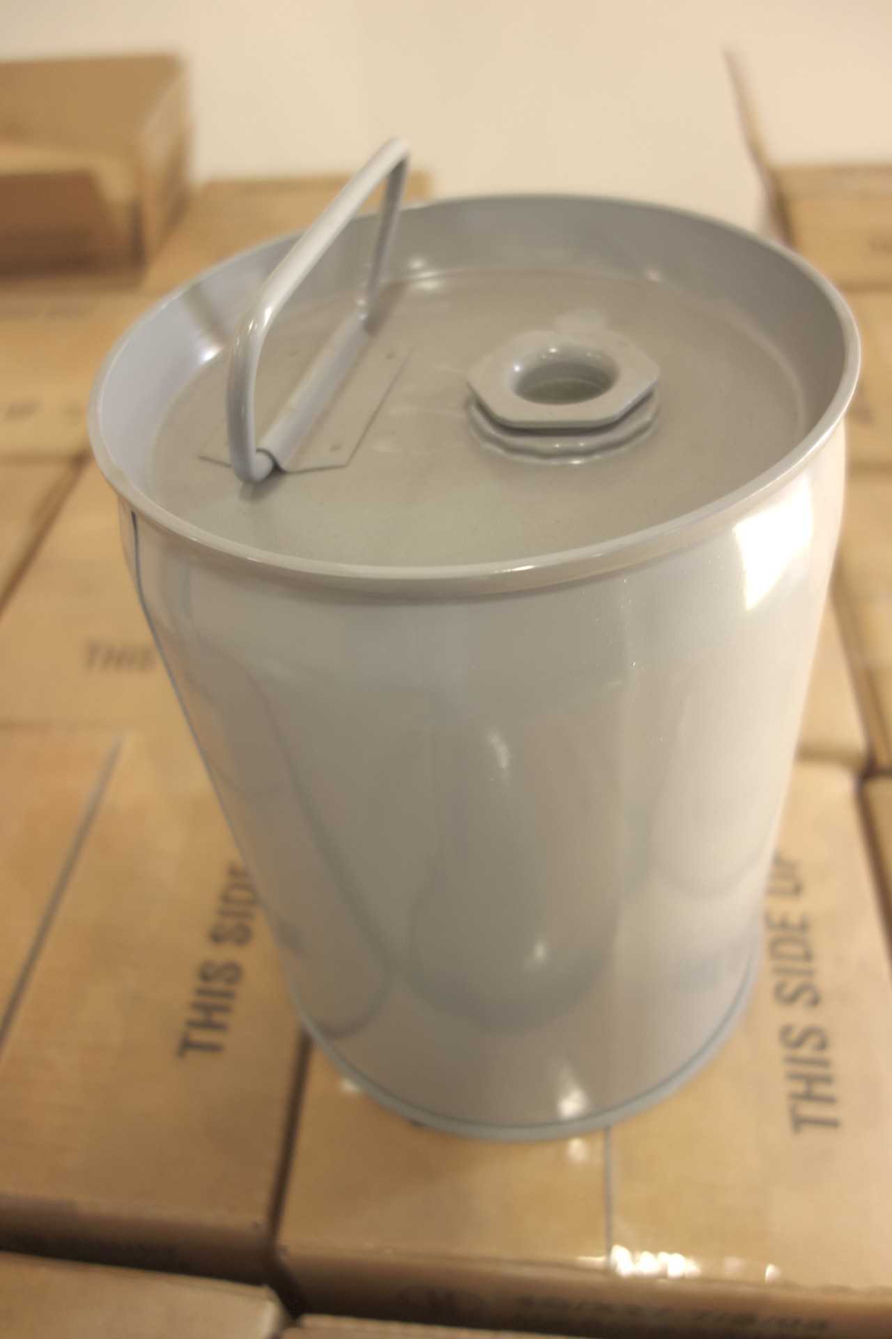 LOT OF 20 USN PERFORMANCE PLUS GRAY 1 GALLON PAILS - ELECTRIC POWER TOOLS