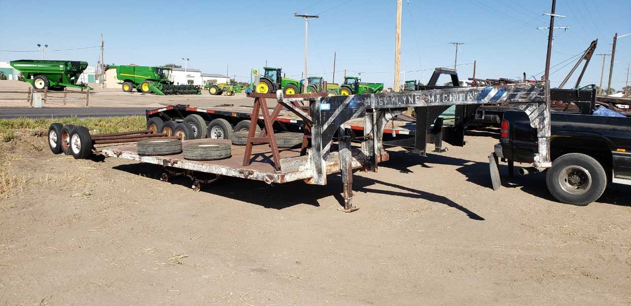 Gooseneck Trailer ( Wheels being installed ) - TRAILERS