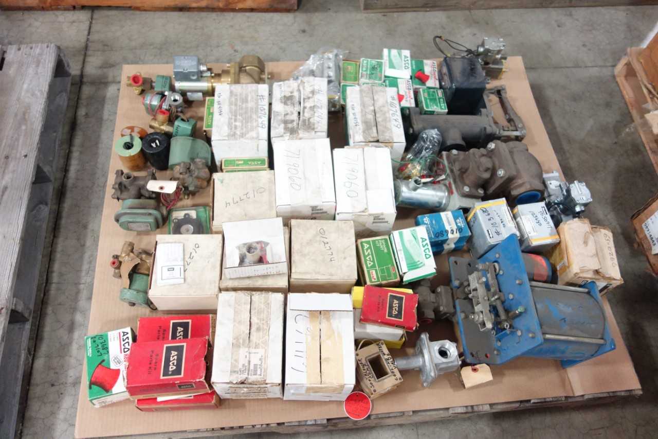 1 PALLET OF SOLENOID VALVES AND PARTS - SOLENOID VALVE