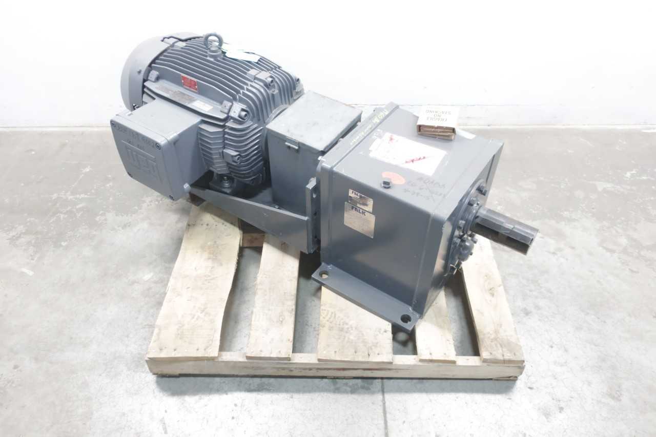 WEG FALK ULTRAMAX 75HP GEARMOTOR 230/460V-AC 128.02RPM 3PH - ELECTRIC MOTORS