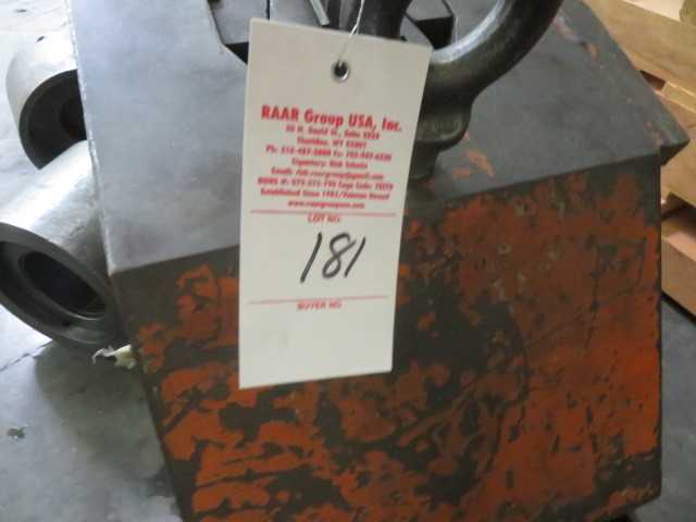 Hufford Stretch Press 20" sheet jaws and other accessories, LOT - MISCELLANEOUS