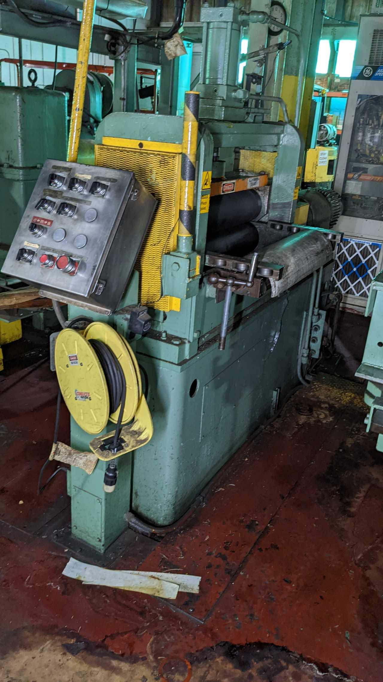Slitter Arbour unit with braner scrap winder and take up unit. With control panel - PROCESS EQUIPMENT