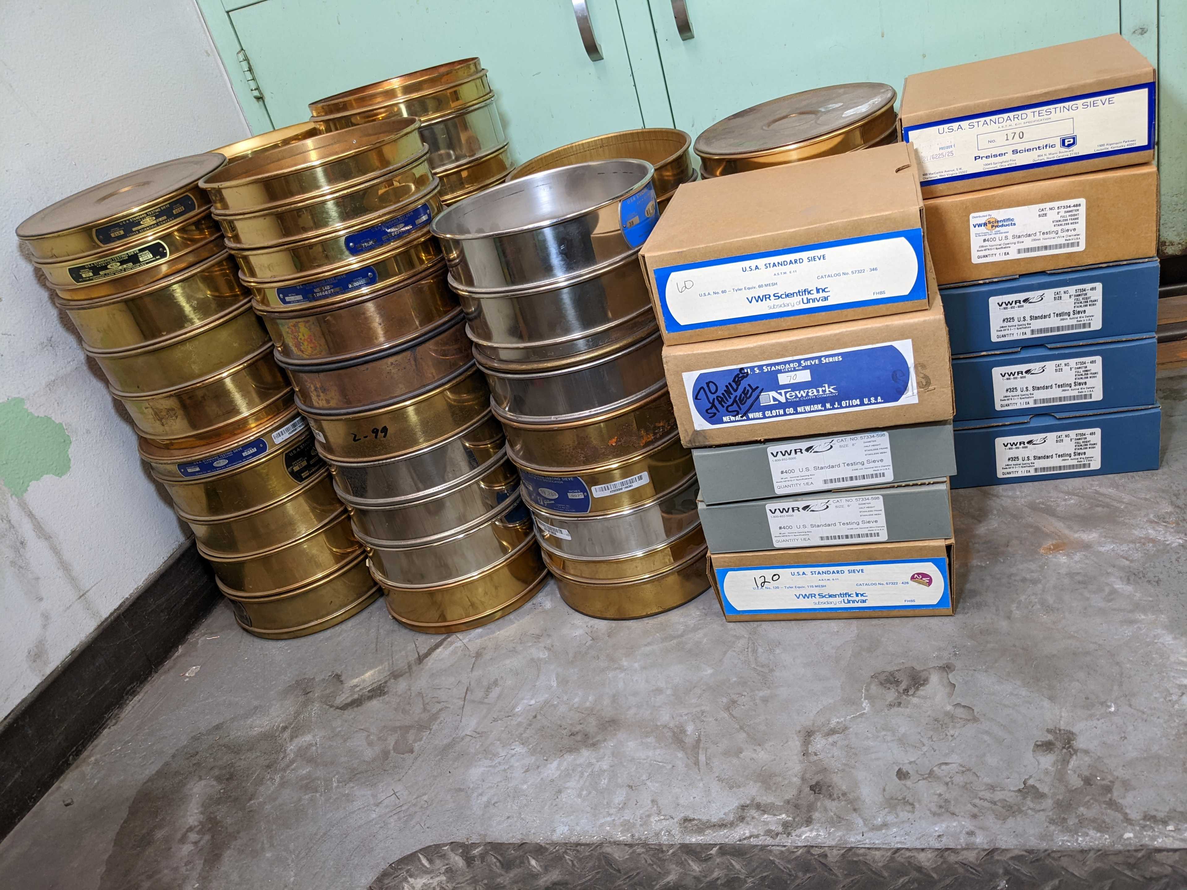 LOT OF SIEVES - PROCESS EQUIPMENT