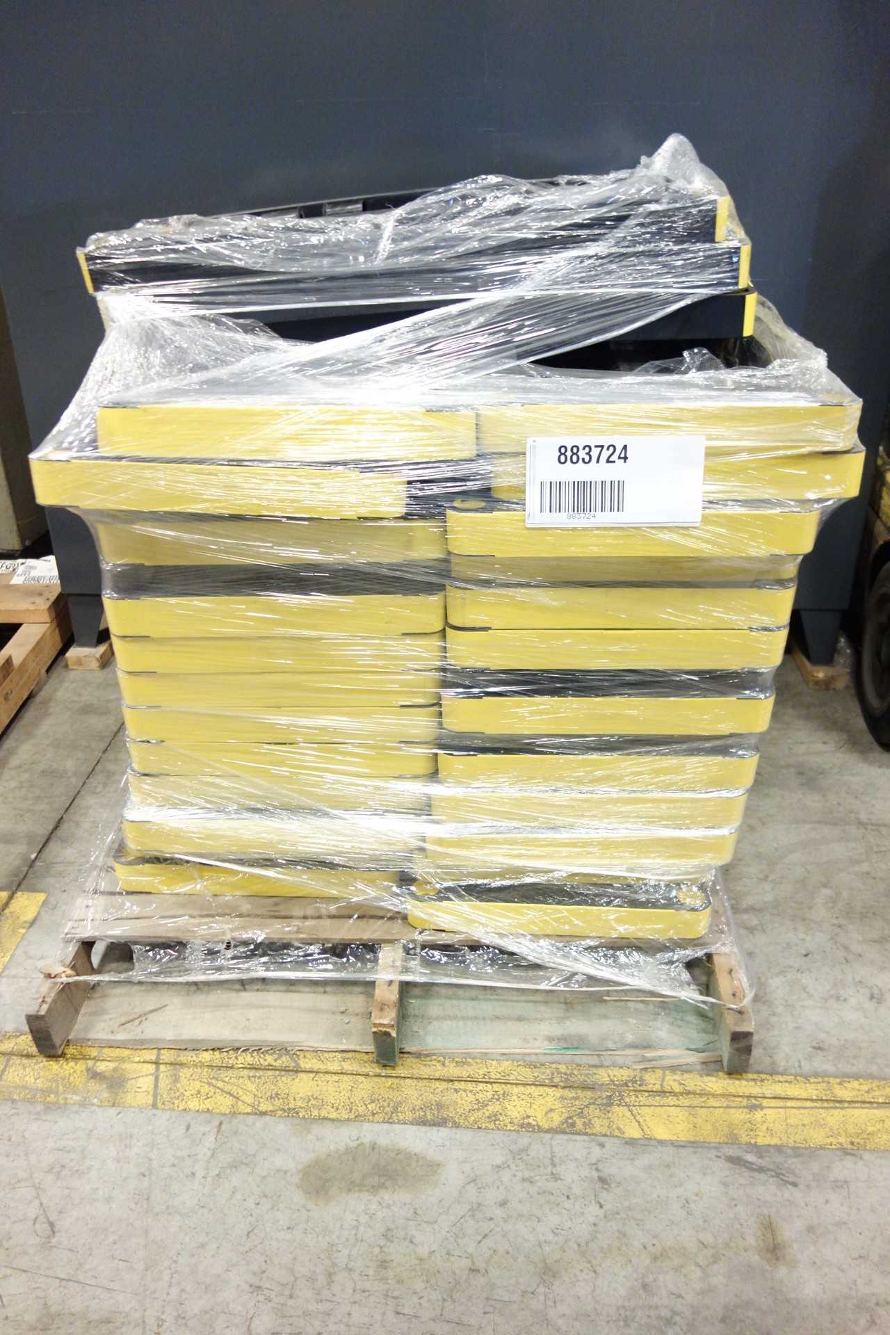 LOT OF INTERTEK PASTIC STOARGE SHELVING UNITS - SHELVING
