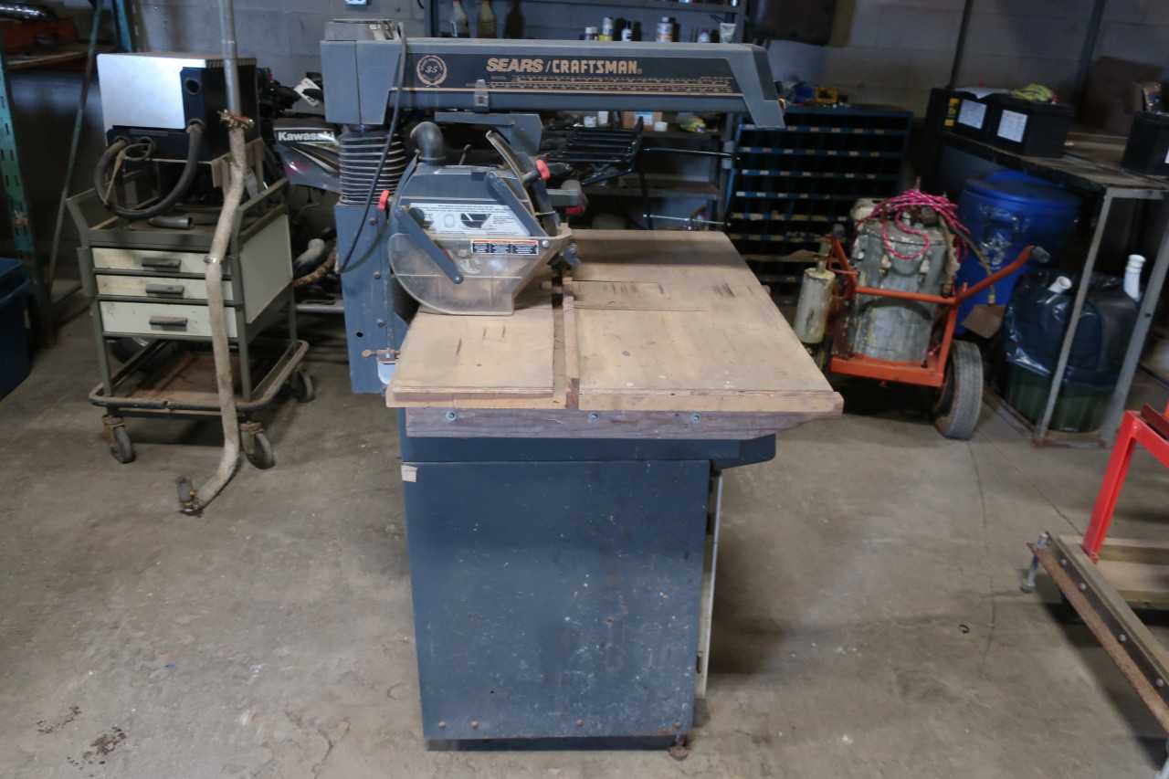SEARS CRAFTSMAN 113.278540C RADIAL ARM SAW - CIRCULAR SAWS