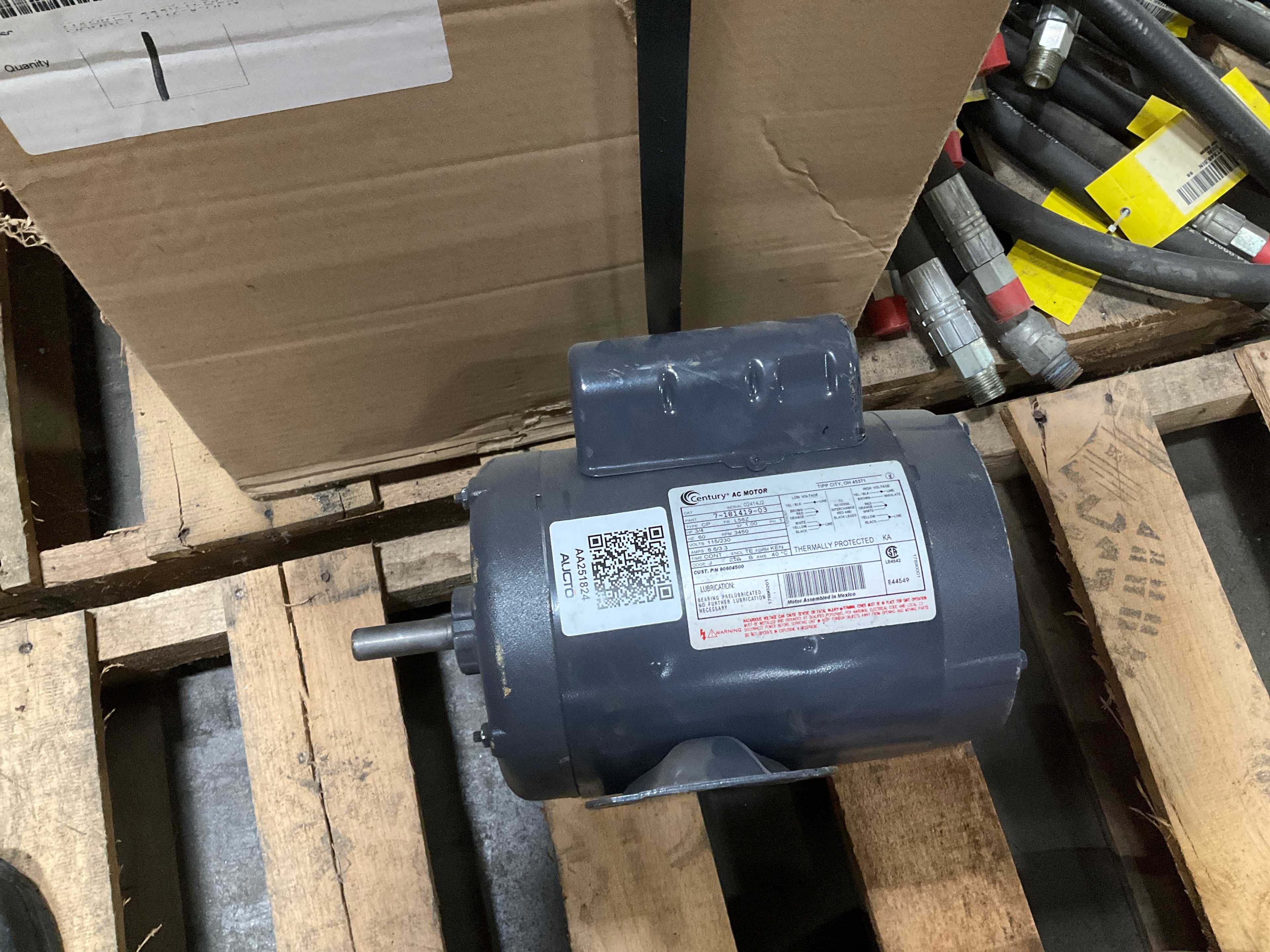 CENTURY 7-181419-03 AC MOTOR - AC MOTOR