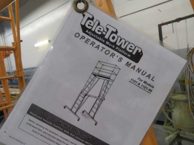 Tele-Tower Work Platform - MISCELLANEOUS
