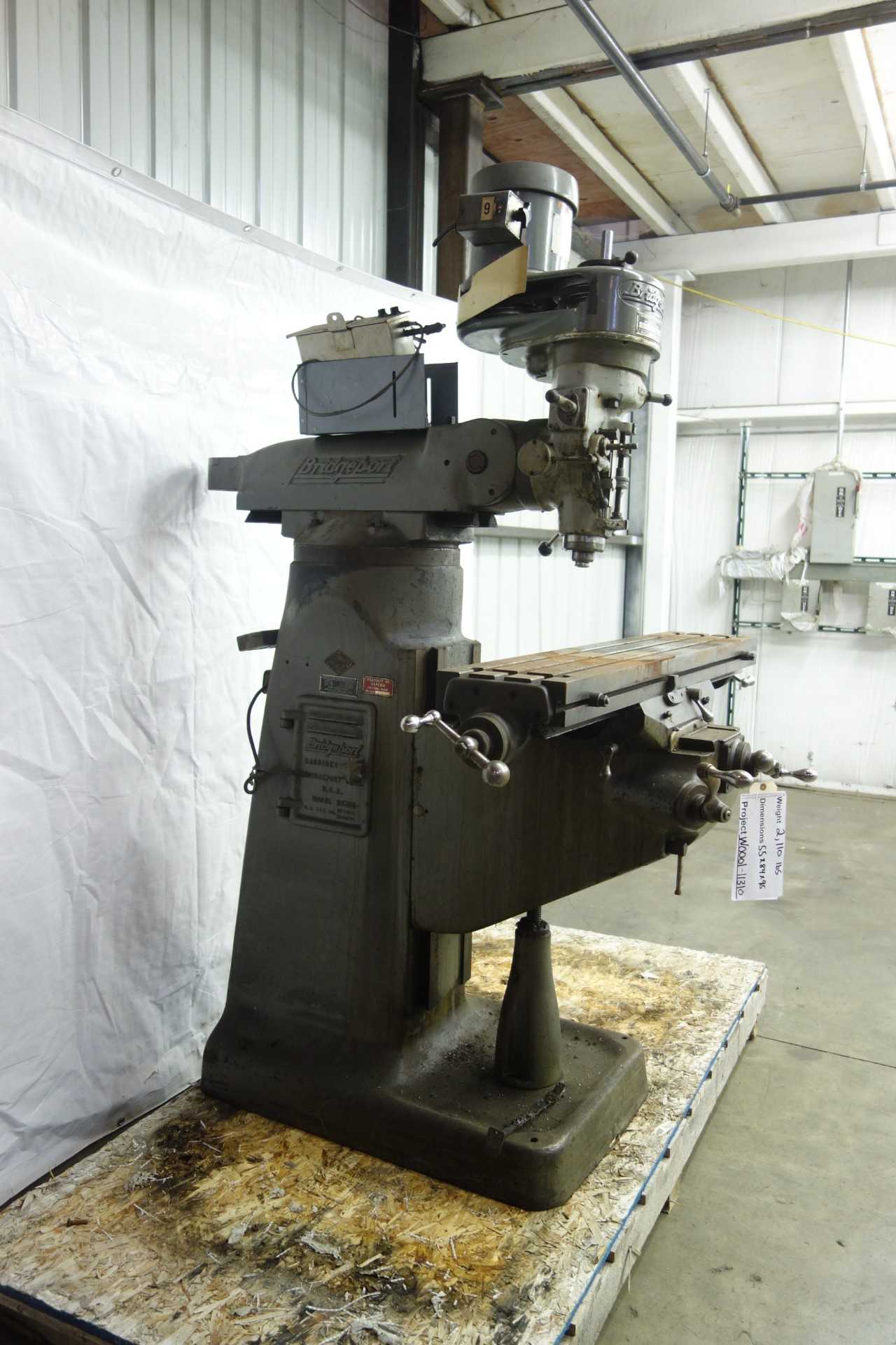 BRIDGEPORT 90274 VARIABLE SPEED MILLING MACHINE - MILLING MACHINES