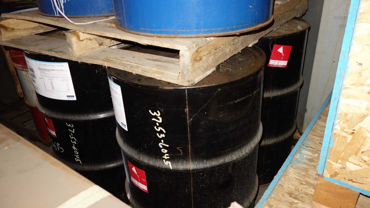 6 DRUMS OF DOW CORNING 561 TRANSFORMER OIL (2 PALLETS THAT ARE STACKED) - CONTROL TRANSFORMERS