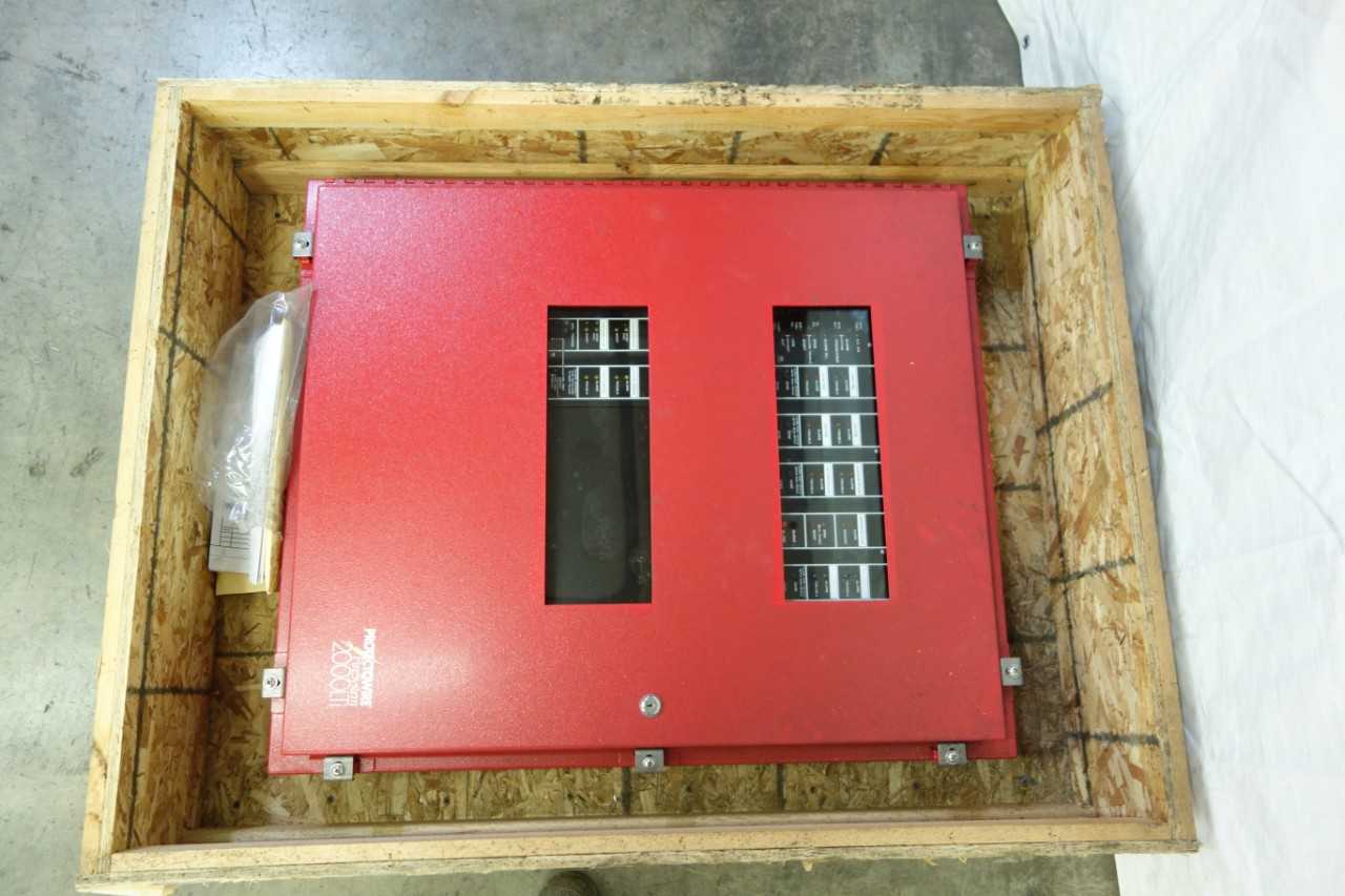 PROTECTOWIRE FIRE SYSTEM 2000LTI CONTROL PANEL - AUTOMATION & CONTROLS