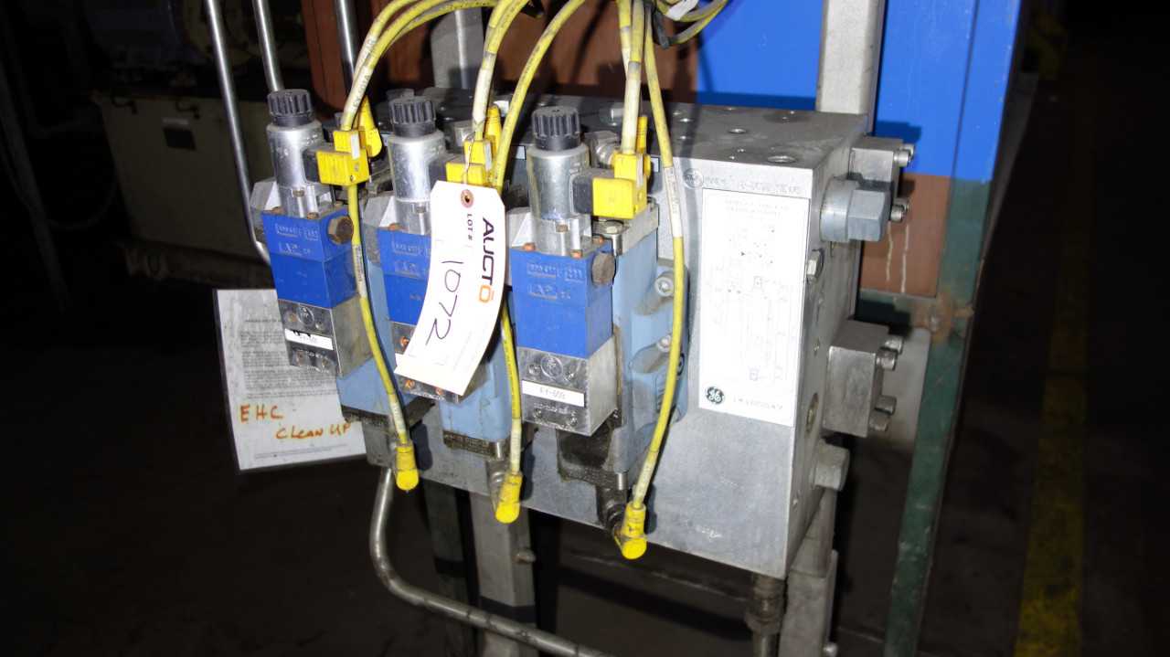 GE SIMPLEX TMA ETD HYDRAULIC MANIFOLD, 3X REXROTH - PNEUMATIC VALVE