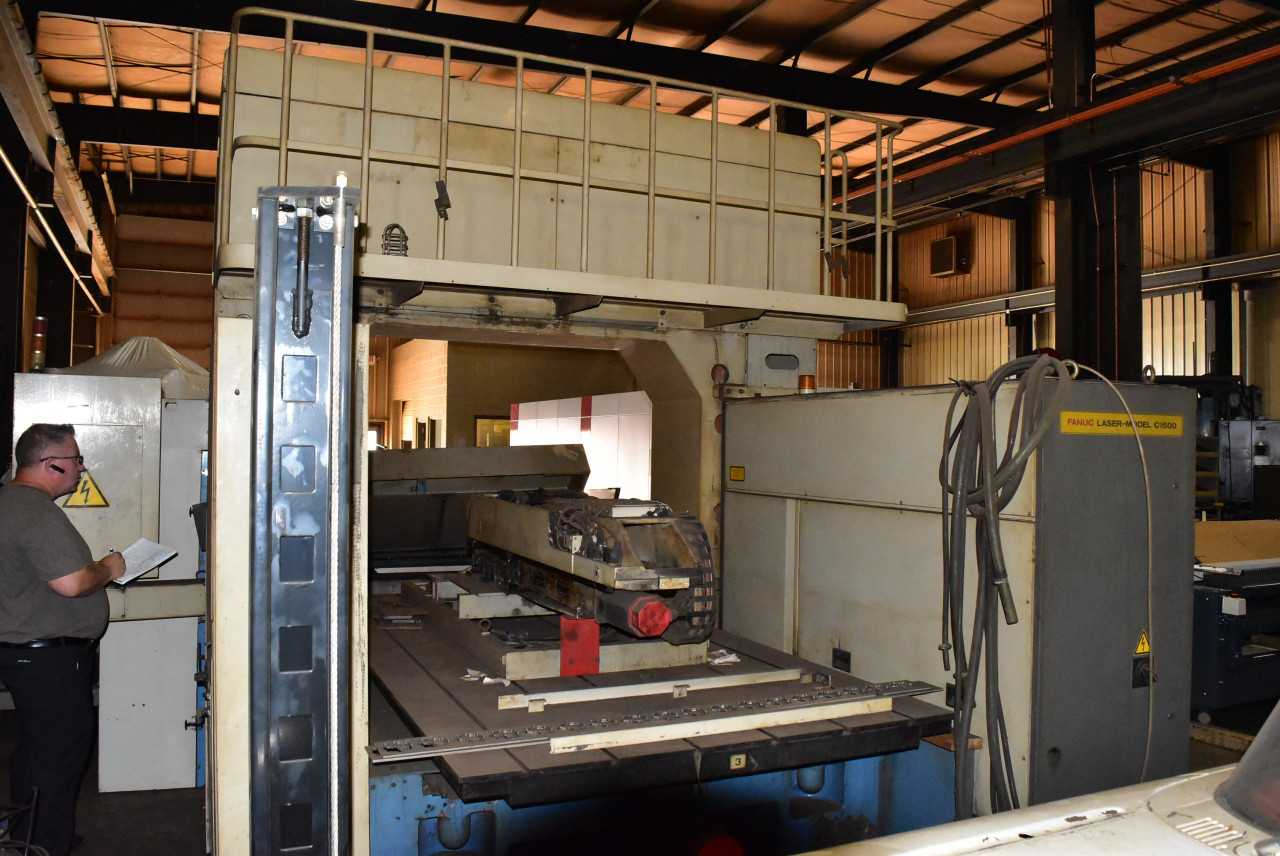 Mazak Super Turbo X510-3D, 5-Axis Laser, Model C-1500, s/n 100833 (not under power) 1500 watts, Travels X= 129.1", Y= 62", Z= 40", - CNC MACHINING CENTERS